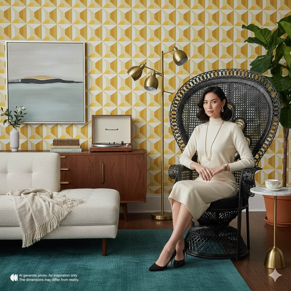 เก้าอี้หวายแท้ PISAMAI รุ่น PRINCESS CHAIR เก้าอี้นางงาม ขนาด 75*55*150 ซม. สีดำ